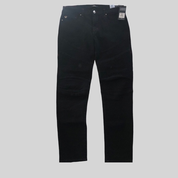 True Religion Rocco SN Moto Skinny Jean W30,W31,W34 / L32 Style: 700061 - Picture 7 of 16